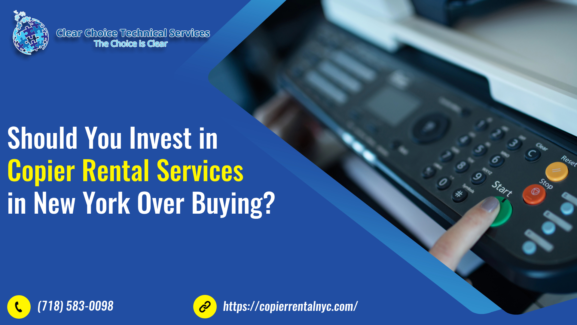 Should You Invest in Copier Rental Services in New York Over Buying